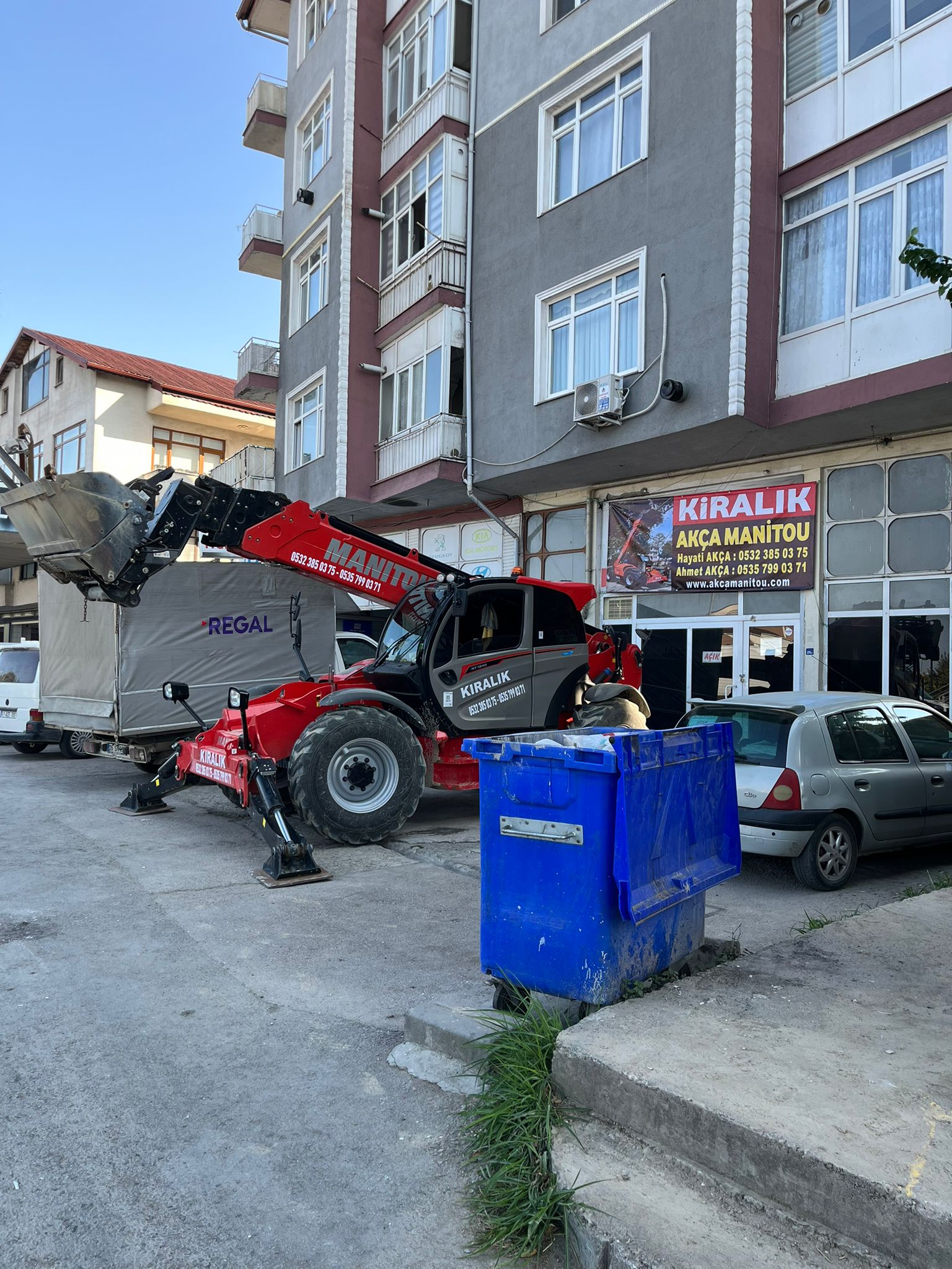 Manitou Kiralama, Operatörlü Kiralık Manitou Ekibi