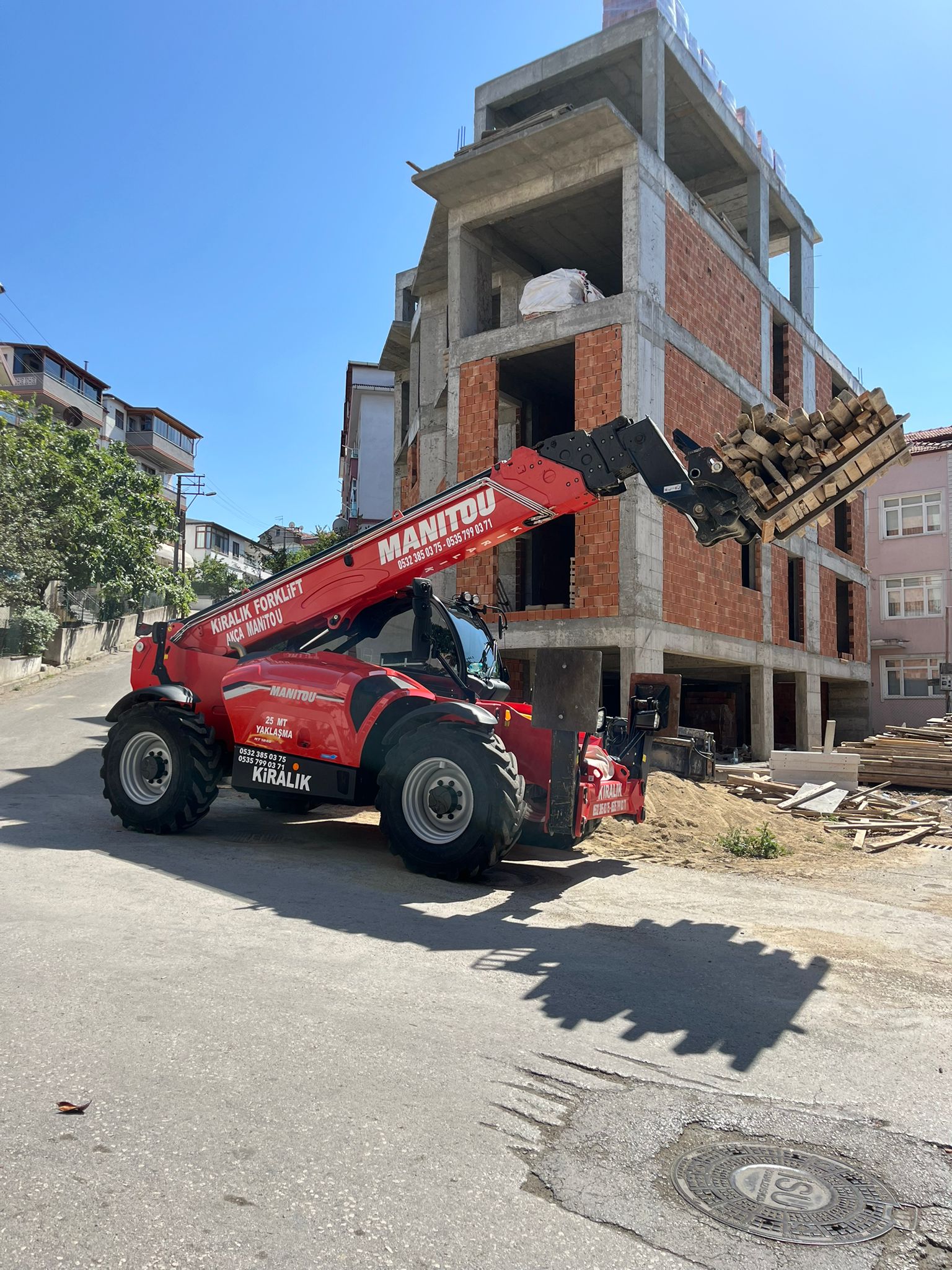 Manitou Operatörlü Kiralama, Gölcük ve Kocaeli